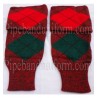 Red Green Diced Pipe Major Hose Tops - Half Hoses
