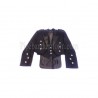 Black Prince Charlie Kilt Jacket - Long Tailed - NO Waistcoat