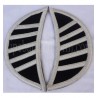 Black Doublet Epaulettes - Shells - Shoulder Wings