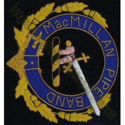 Cap Badge "Mac Millan Gold"