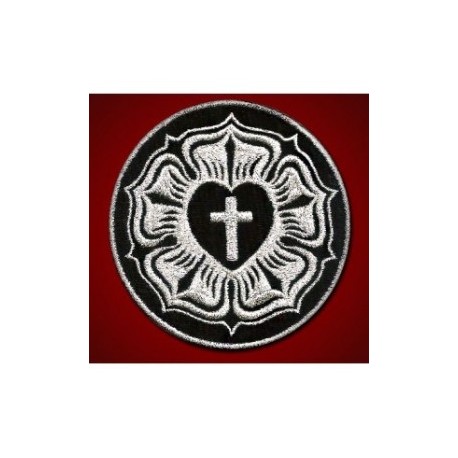 Cross Luther Rose Seal Silver