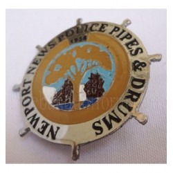 Custom Made Brass Cap Badge