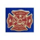 Firefighter Maltese Cross - Fire Dept. Badge