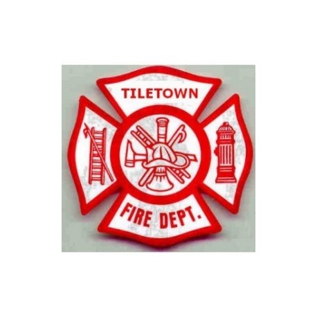 Firefighter Badge - Tiletown Fire Dept.