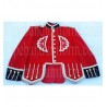 Red Pipe Band Doublet Uniform Jacket