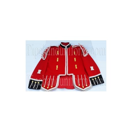 Red Pipe Band Doublet Kilt Jacket