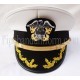U.S Navy Officer White Uniform Dress Hat