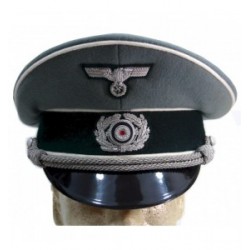 German WWII Heer Army Officer Visor Cap