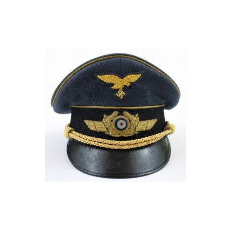 German Luftwaffe General Visor Cap