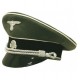 German Waffen SS Infantry Officers Visor Cap