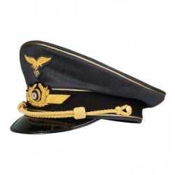 German Luftwaffe General Visor Cap