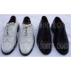 Pipe Major Black Leather Ghillie Brogue Shoes